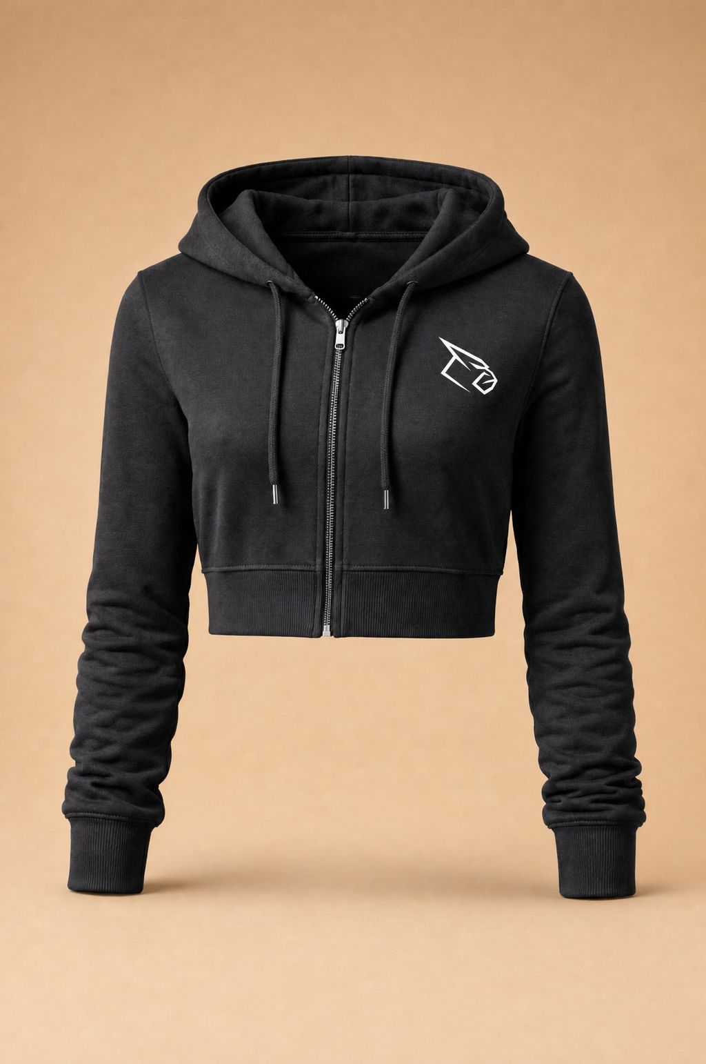 Gympanzee™ NovaDrop Crop Backless Hoodie