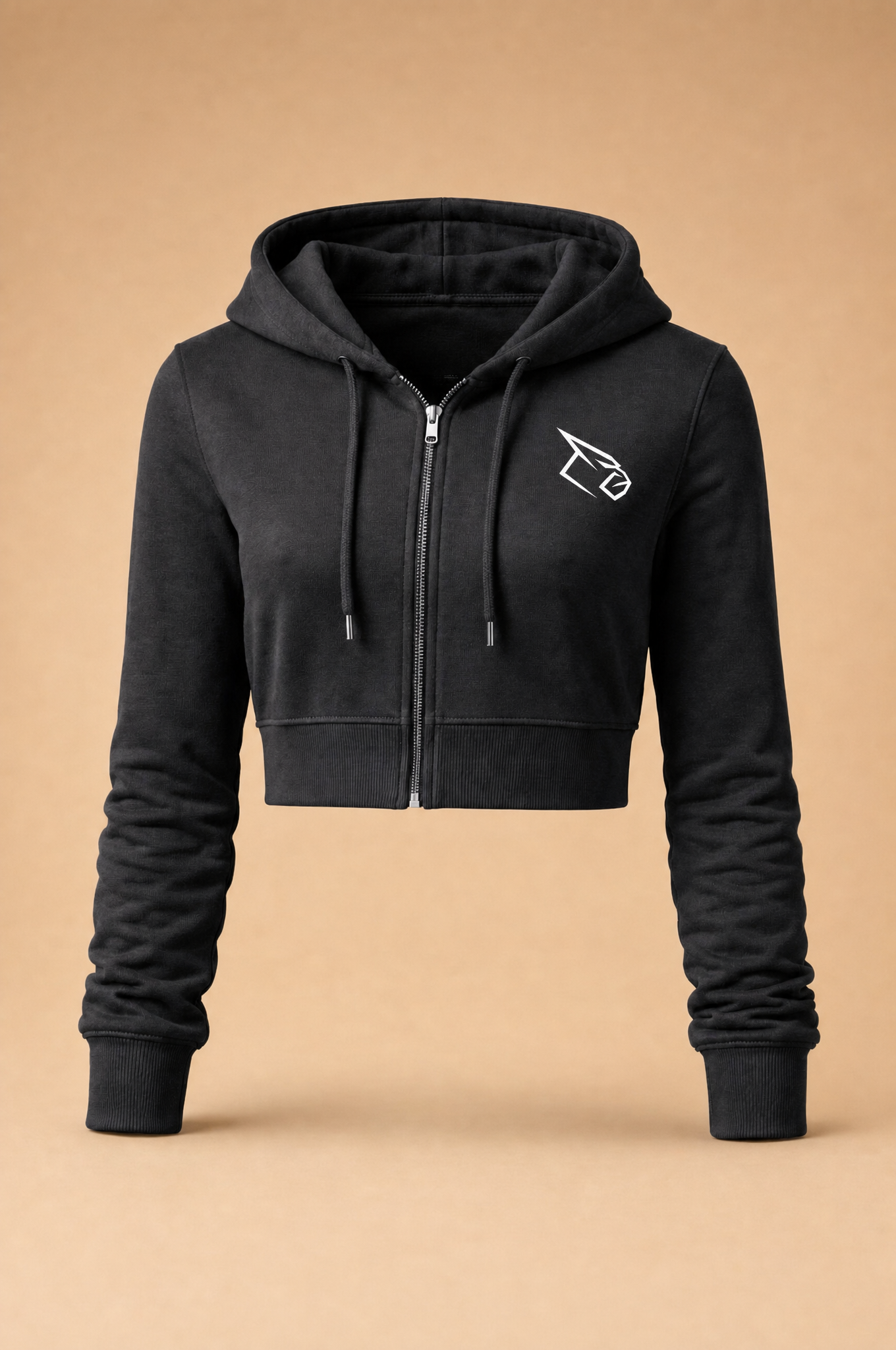 Gympanzee™ NovaDrop Crop Backless Hoodie