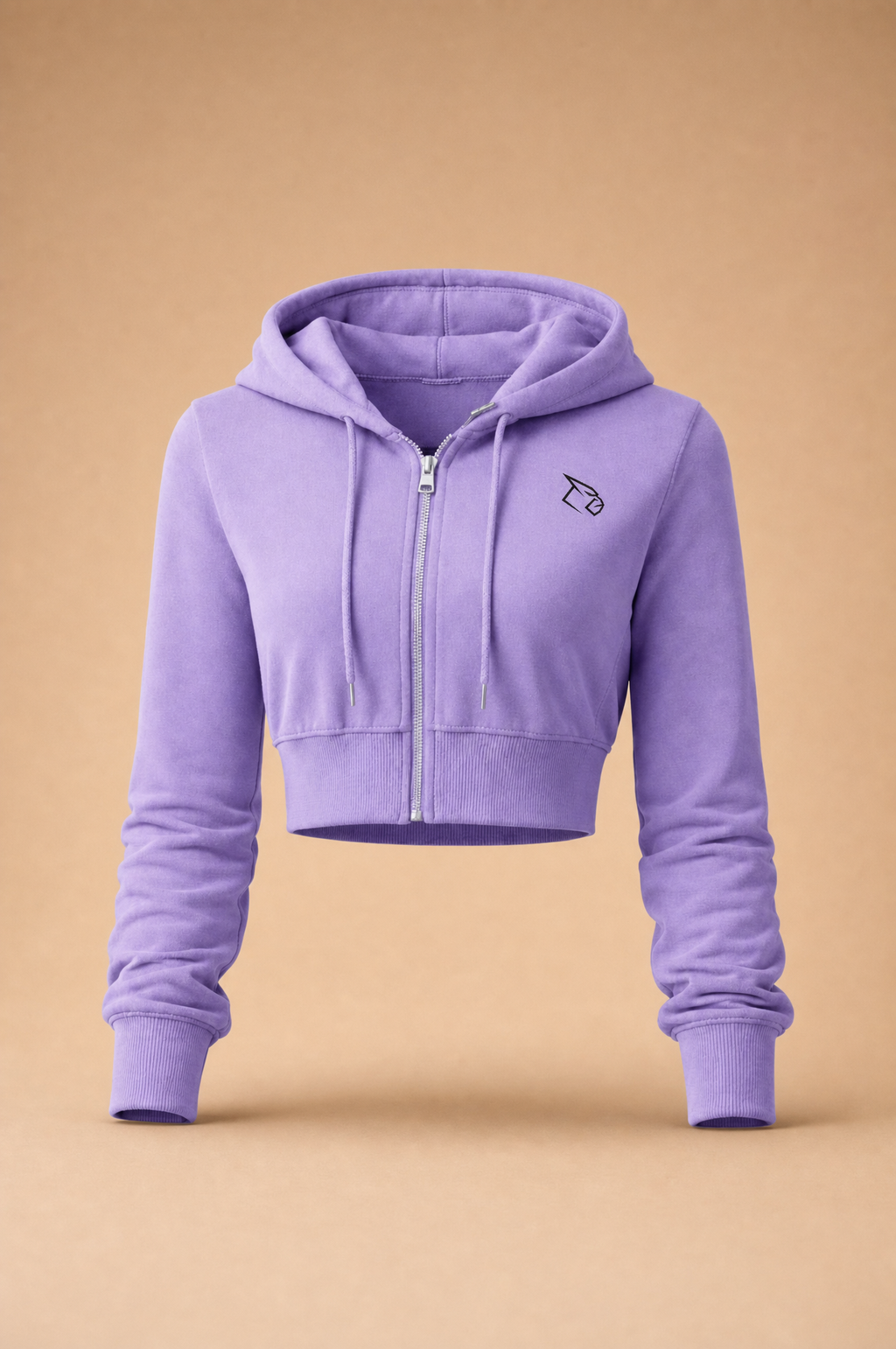 Gympanzee™ NovaDrop Crop Backless Hoodie