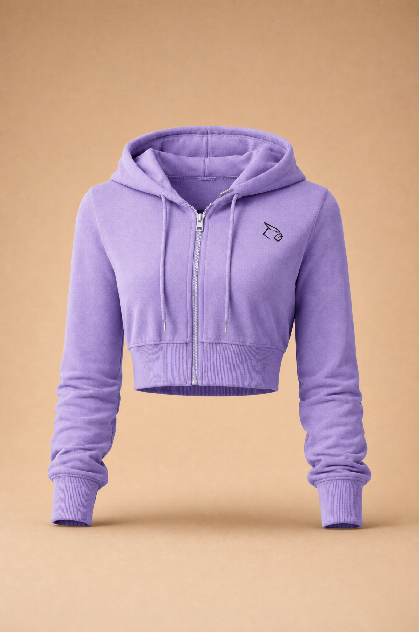 Gympanzee™ NovaDrop Crop Backless Hoodie